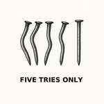 five tries only